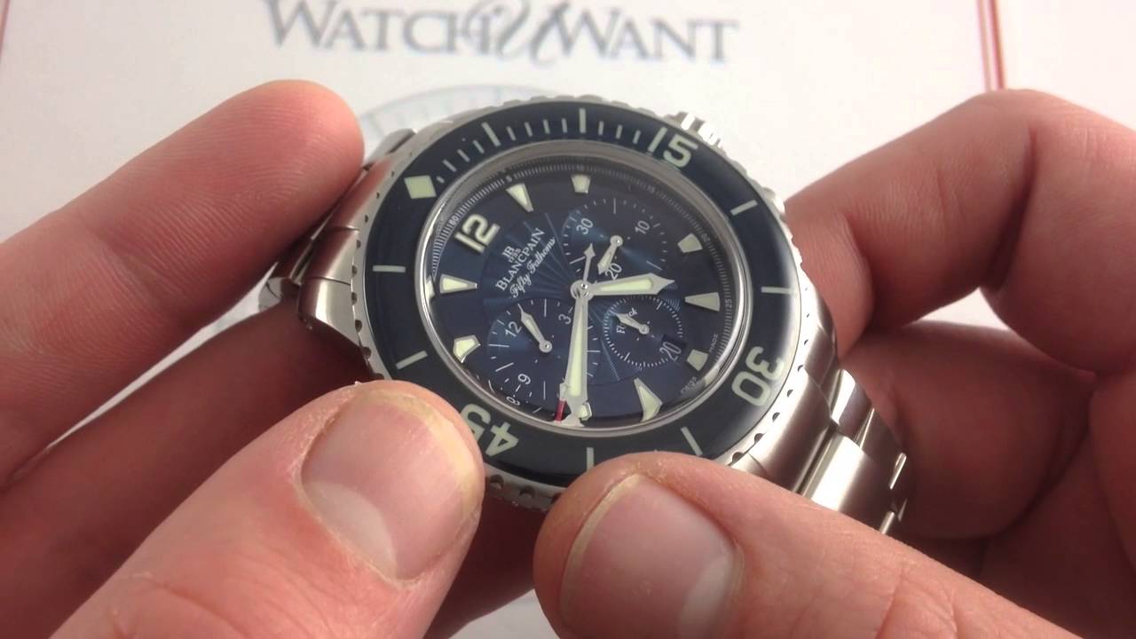 Blancpain Fifty Fathoms Flyback Chronograph Luxury Watch Review