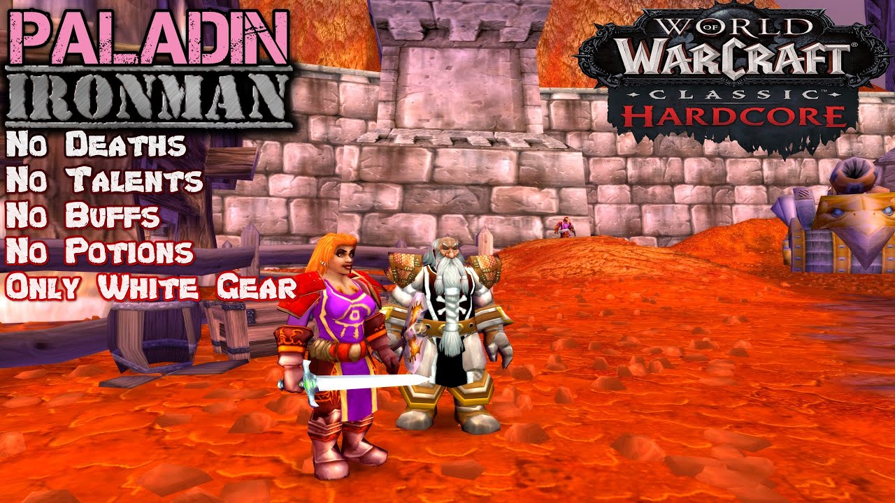 The Ironman Challenge - Dwarf Paladin - Classic Warcraft - Ep.149