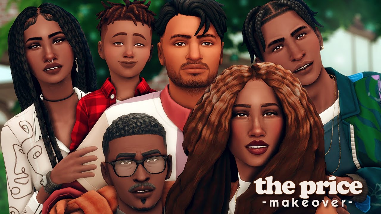 The Price Household Makeover + cc list // High School Years - The Sims 4