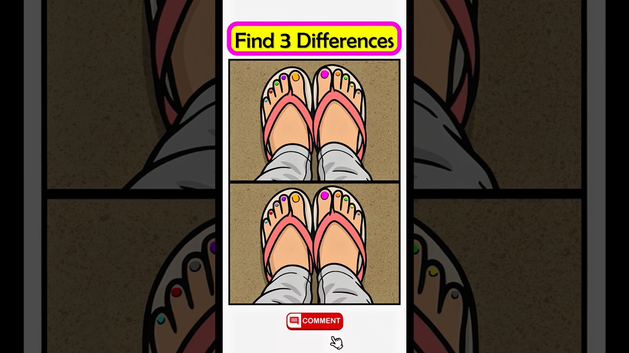 Part 26 🧠 Find 3 Differences 👀 | Brain Test 