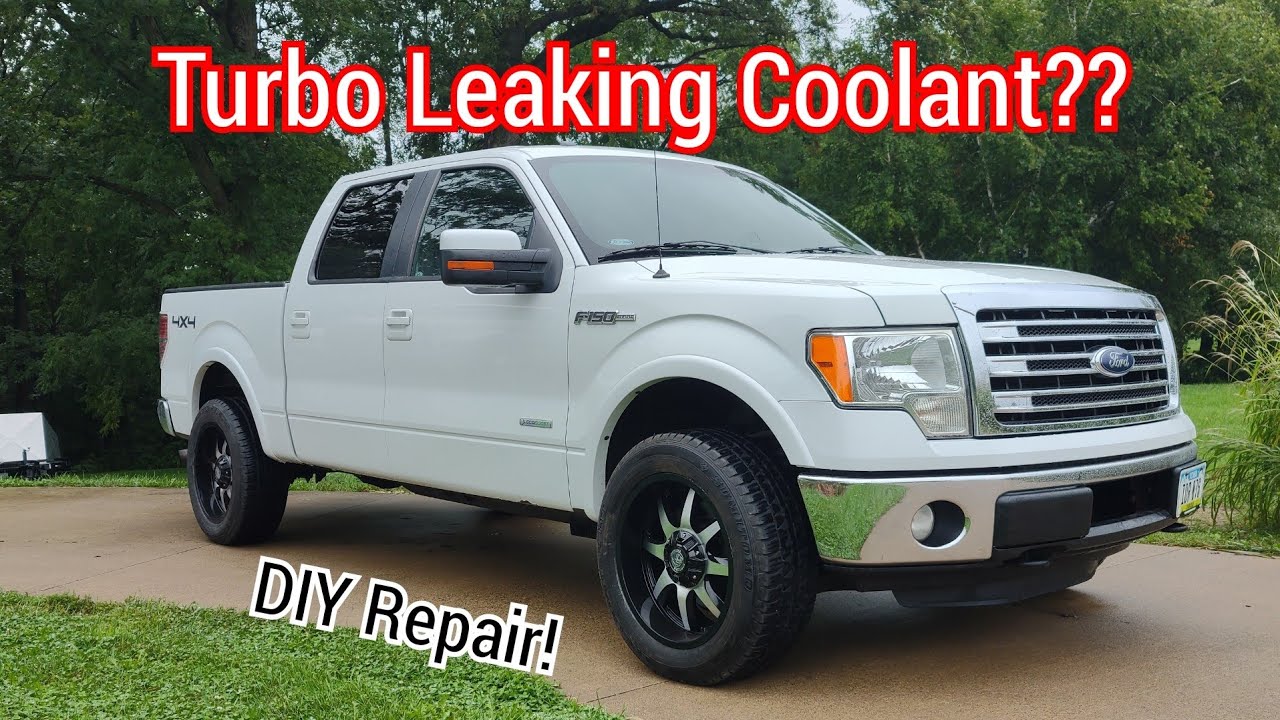 3.5 EcoBoost Turbo Coolant Leak FIX.. How To Replace The Coolant Lines Without Removing The Turbo!!!