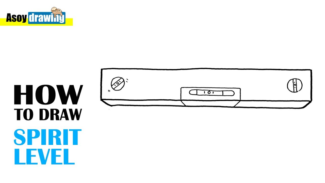 How to Draw Spirit Level