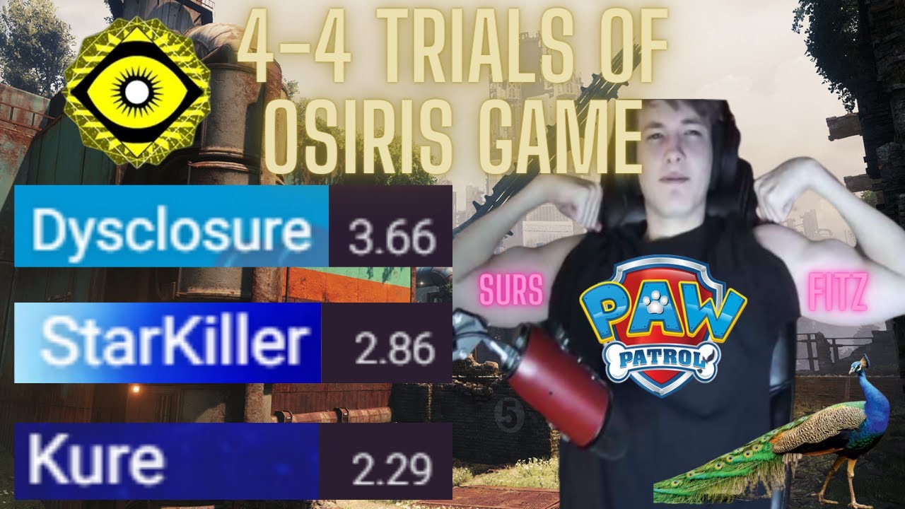 Intense 4-4 Trials Of Osiris Game Against Dysclosure!!!