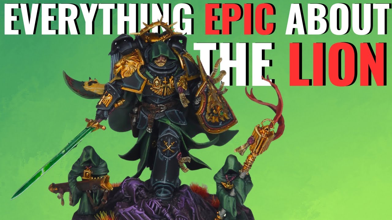 8 Things you NEED to Know About the LION | Warhammer 40k Dark Angels Lore