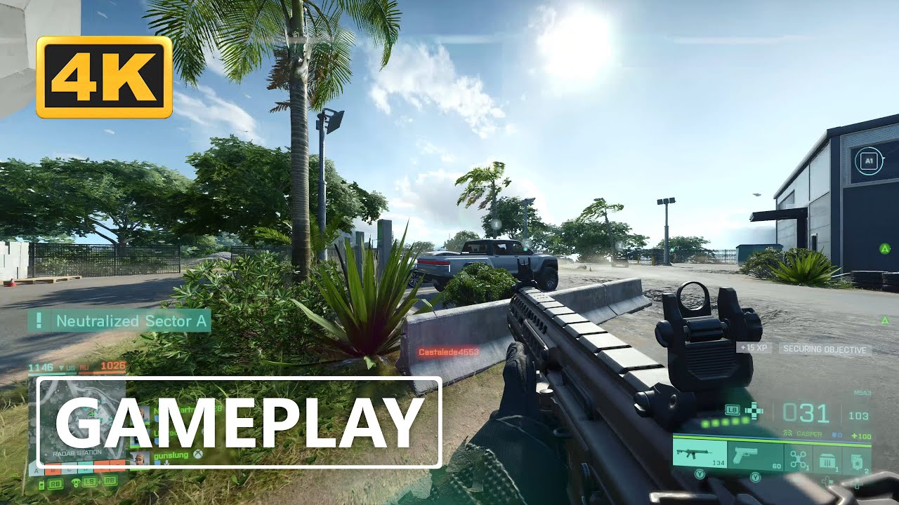 Battlefield 2042 Xbox Series X Gameplay 4K