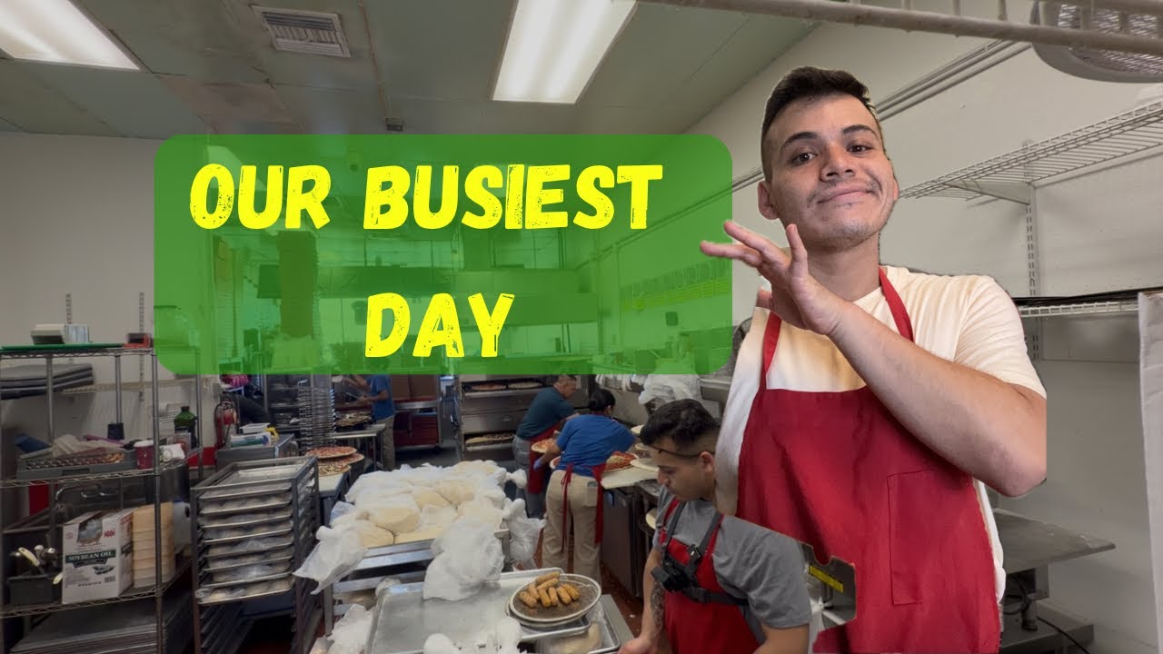 B-Roll The busiest DAY of any Pizzeria! 