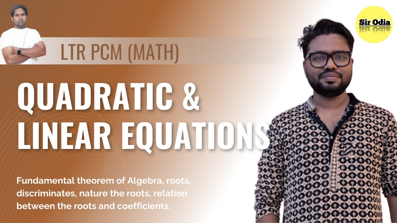 LTR MATH Linear and Quadratic Equation MCQs
