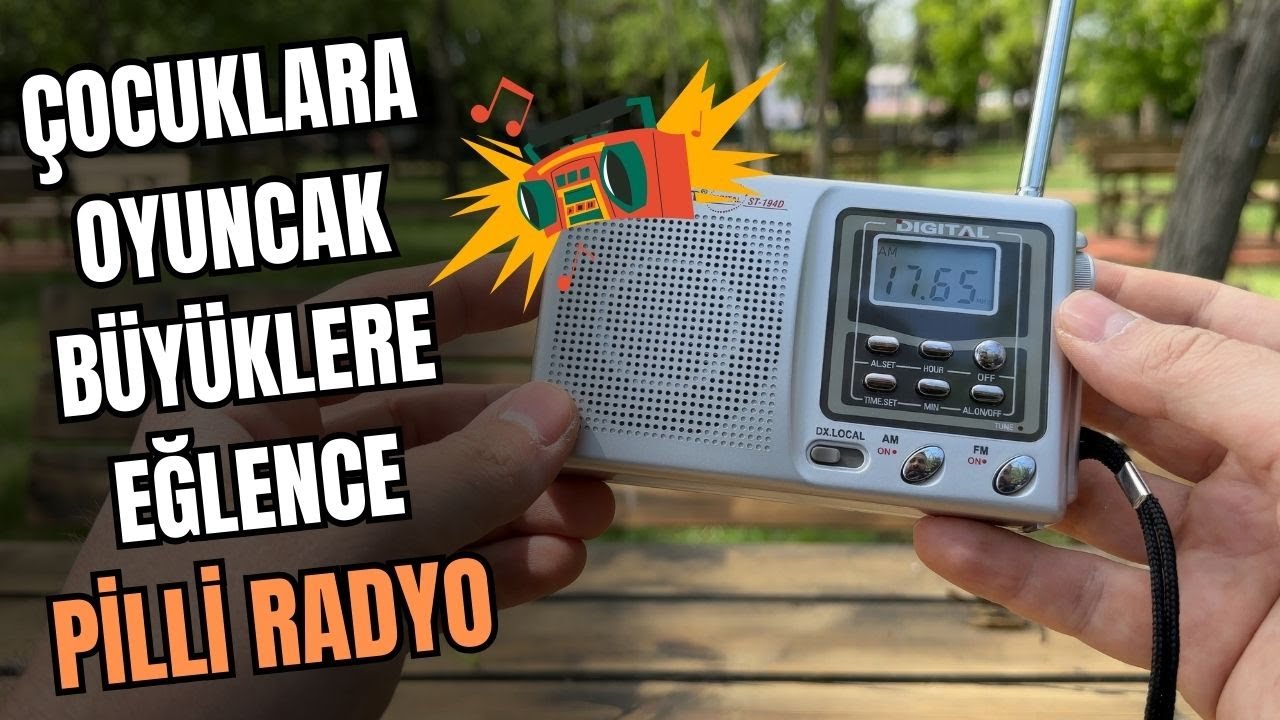 ÇOCUK OYNASIN DEDİK JAPONYA'YI BİLE DİNLEDİK - UFAK PİLLİ RADYO