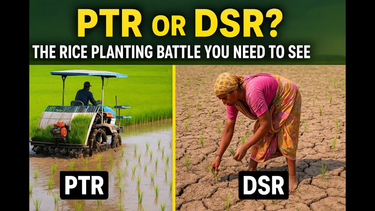 DIRECT SEEDED RICE OR PUDDLING TRANSPLANT RICE