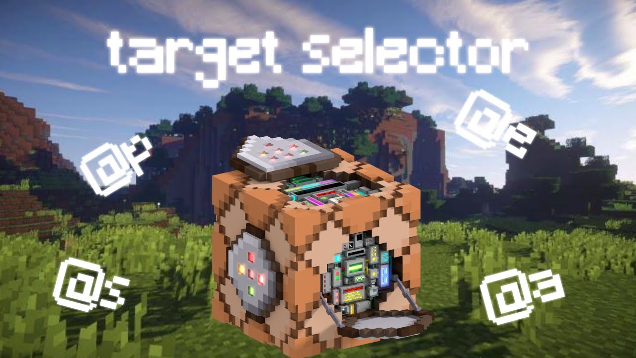 As MENÇÕES do minecraft, *TUDO* sobre o target selector (seletor de alvo).