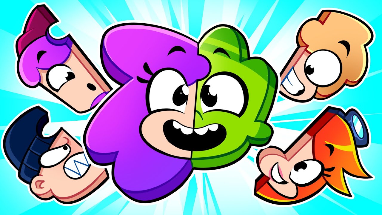 Puzzle Time! 🧩 Which Color is Missing? 🤩 Viv and Denny Kids Cartoon