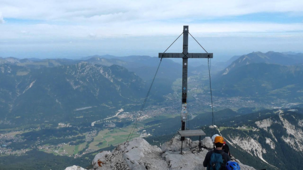 Alpsitz-Ferrata (Klettersteig Alpspitze) Abstieg via Ostgrat und Nordwandsteig