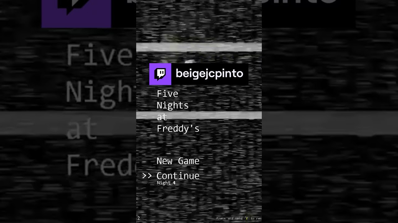 FNAF noche 4 | beigejcpinto de #Twitch