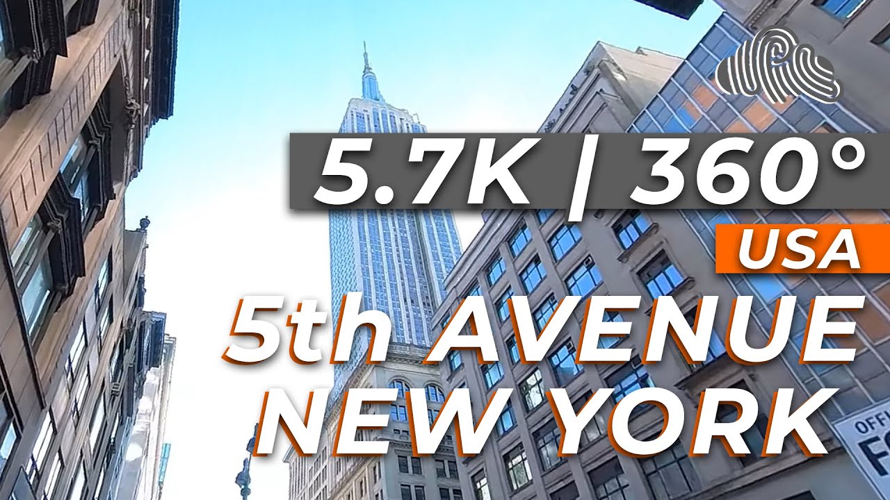 5th Avenue in New York City, United States VR 360 5.7K