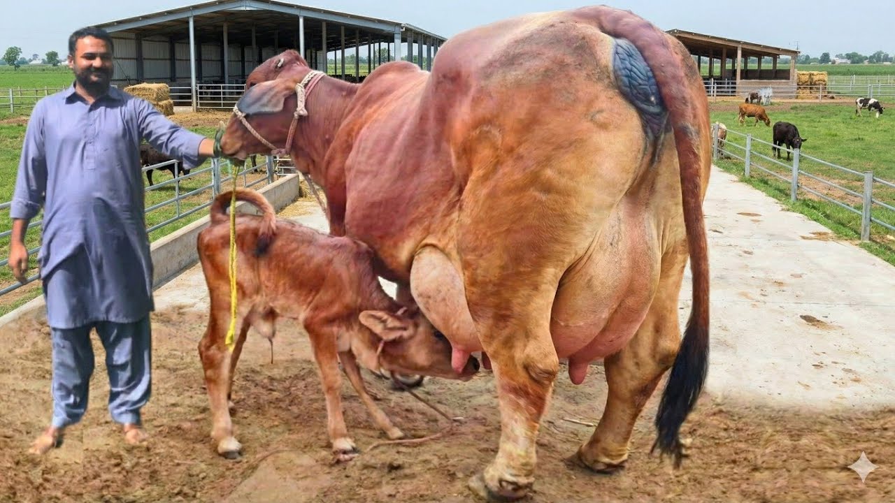 Самые высокоудойные коровы породы сахивал на молочной ферме SMI Dairy Farm, часть 2