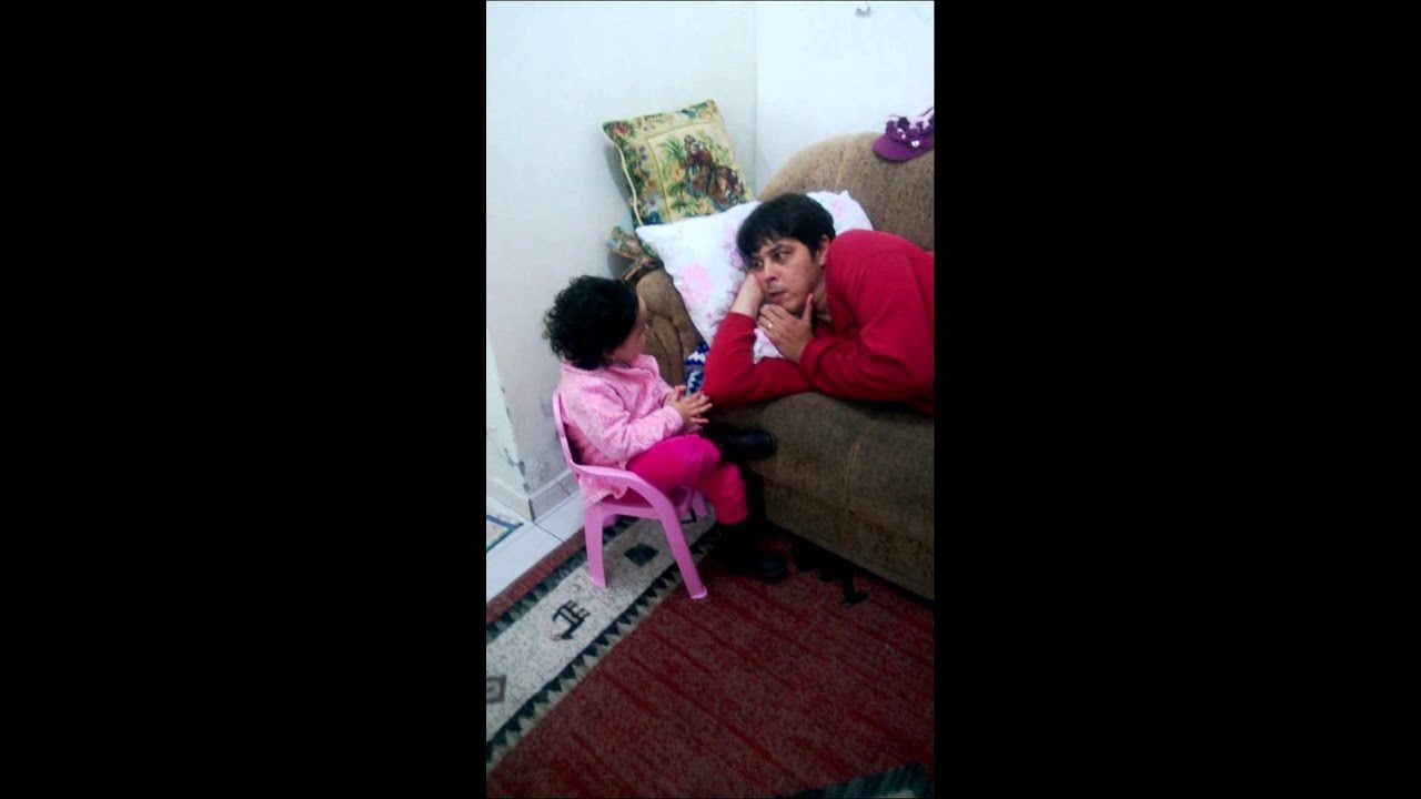 Porque voce brigou comigo Papai?Porque?