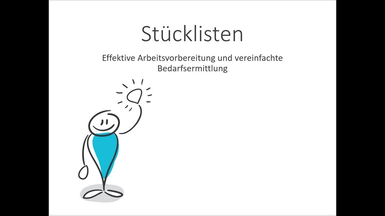 Was ist eine St&uuml;ckliste? ▶ microtech.de