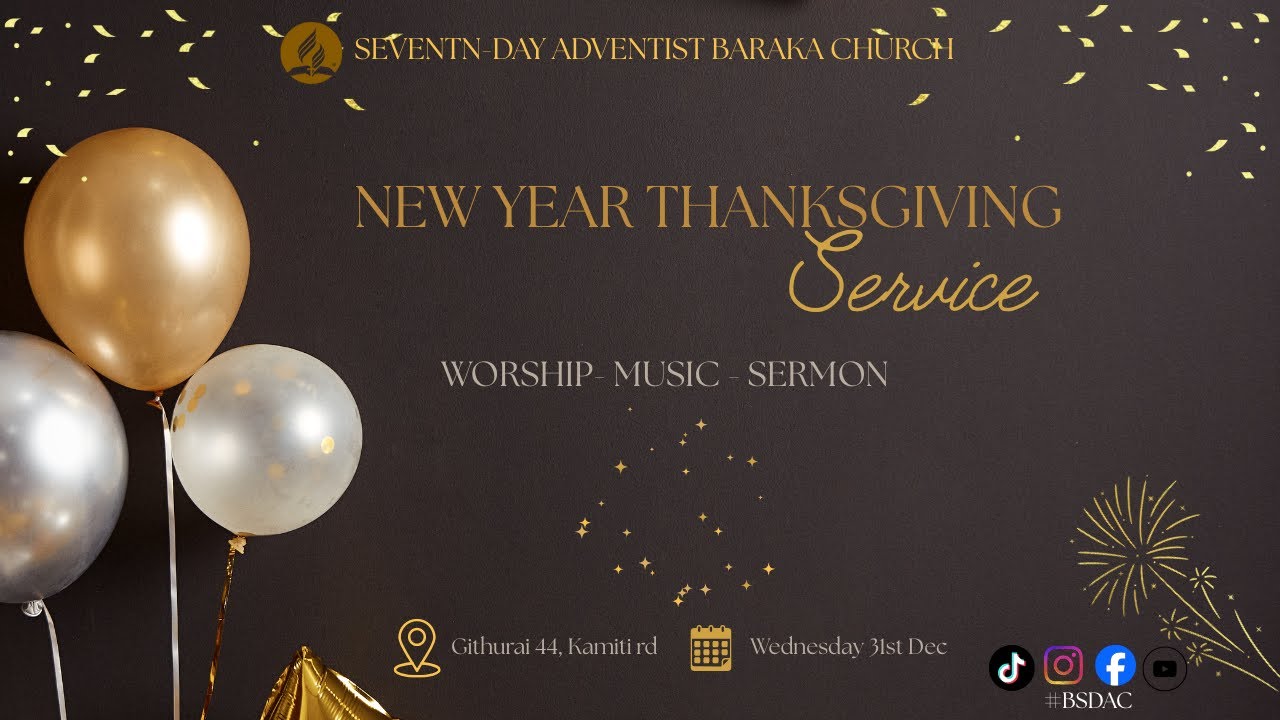 New year service December 31 2025