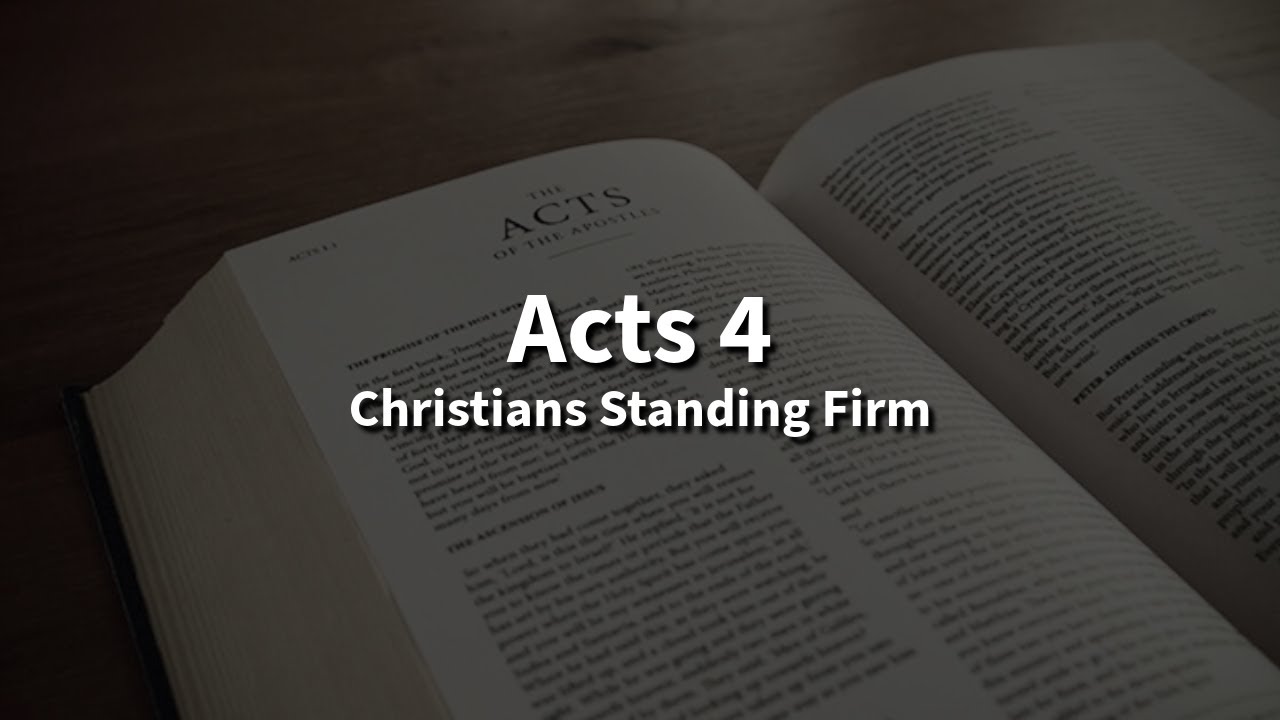 Christians Standing Firm - A sermon by Norman Hopkins