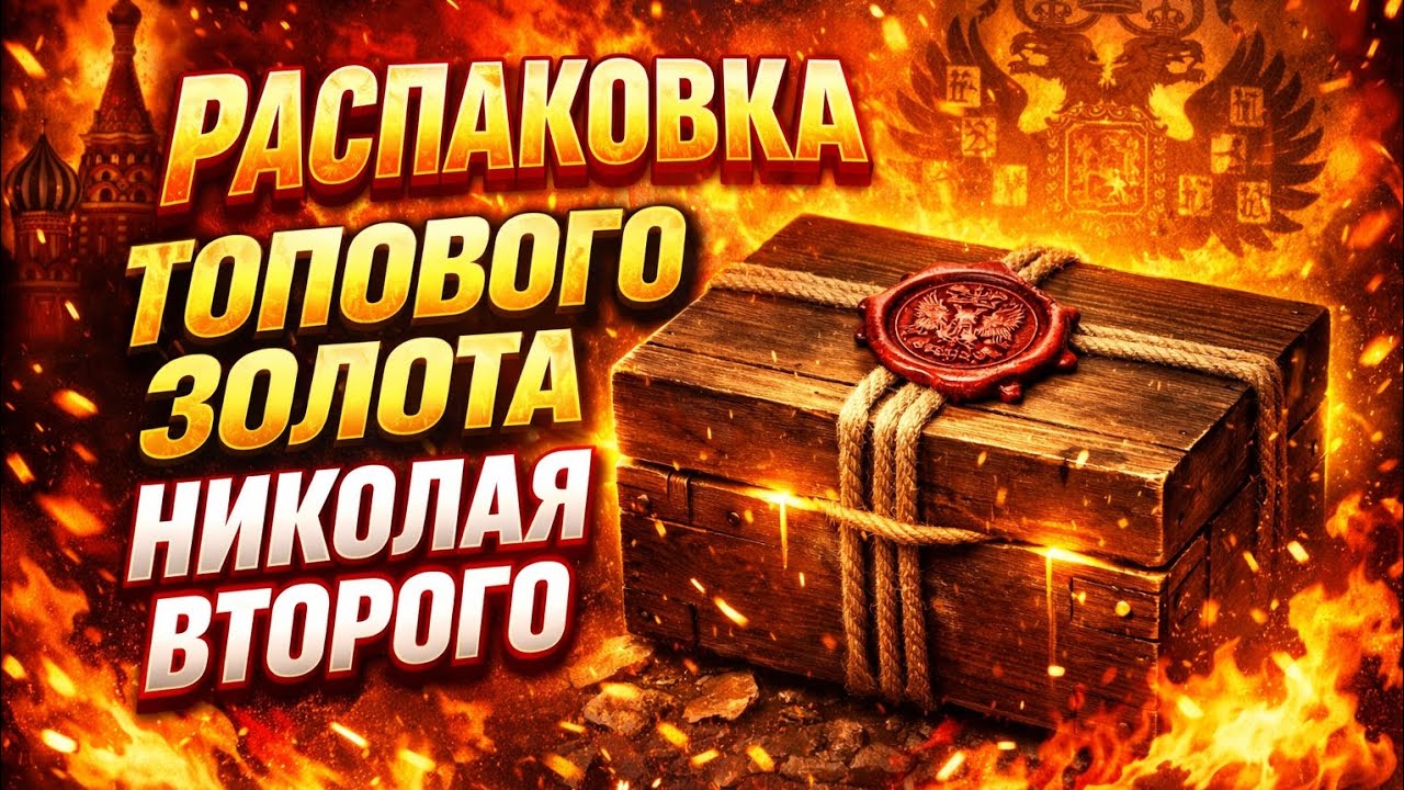 Распаковка топового золота Николая Второго 💎🔥