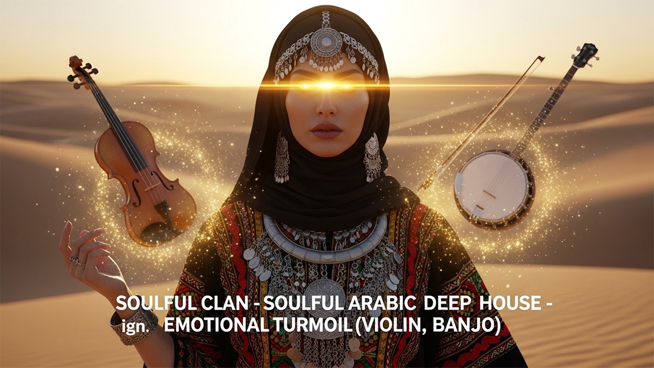 Soulful Arabic Deep House Emotional Turmoil Violin Banjo