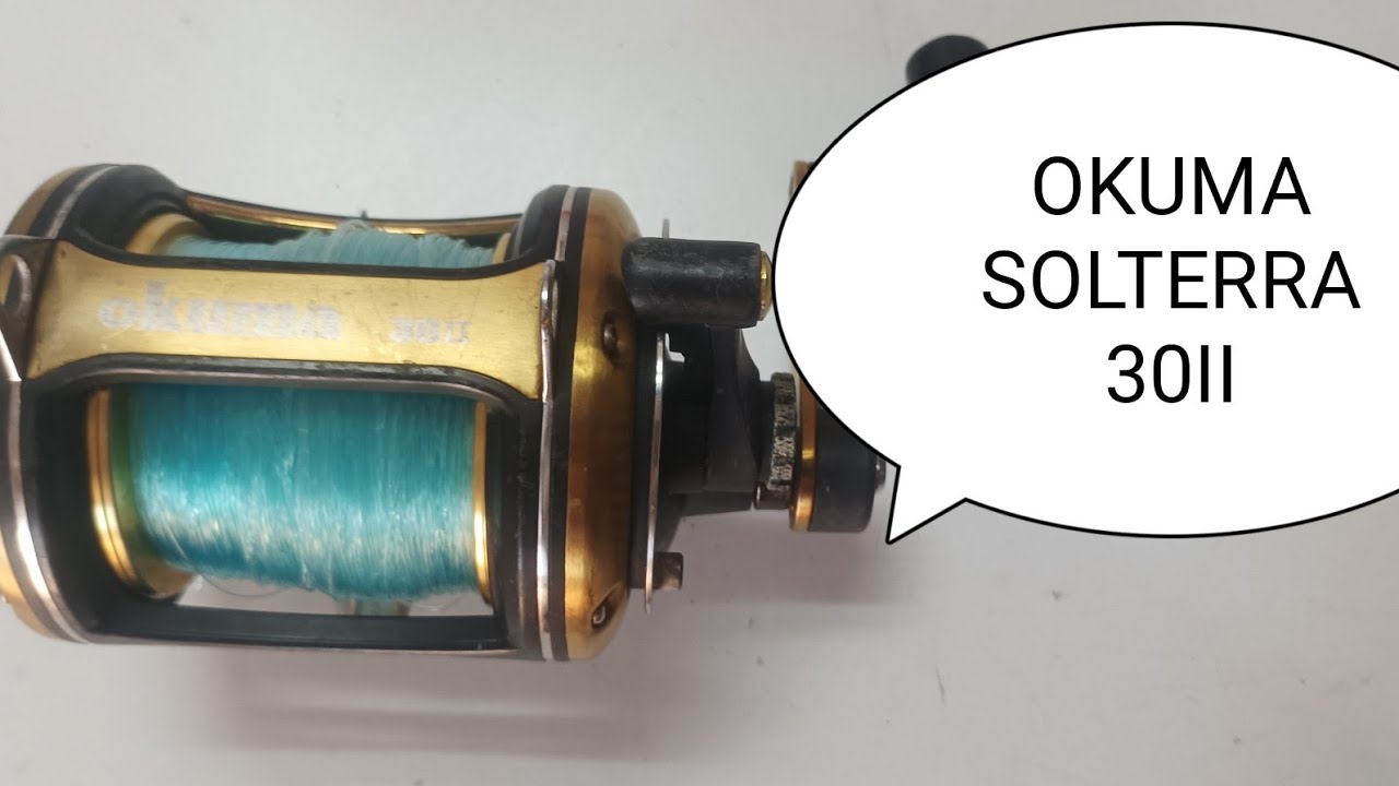 CARRETE O REEL DE PESCA OKUMA SOLTERRA 30 LI LIMPIEZA Y MANTENIMIENTO Y REPARACION