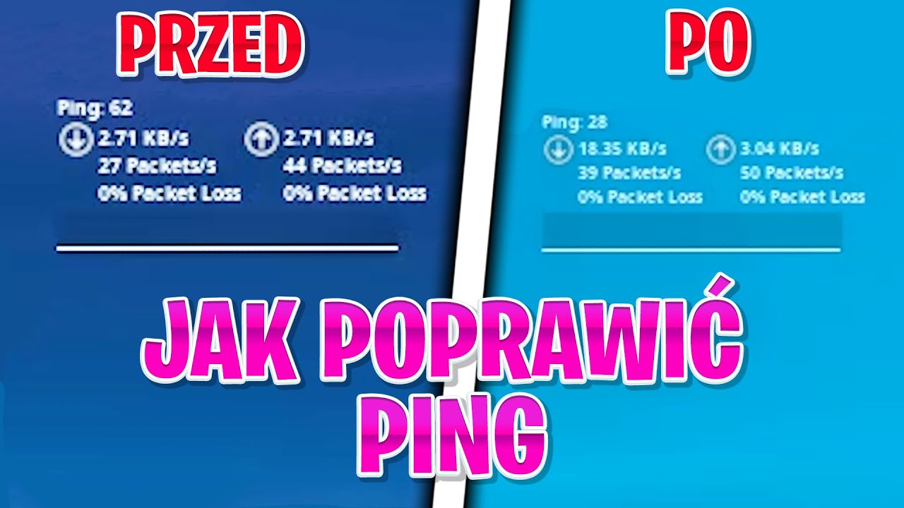 Jak ZMNIEJSZYĆ ping w Fortnite dzięki tej metodzie! (Poradnik)