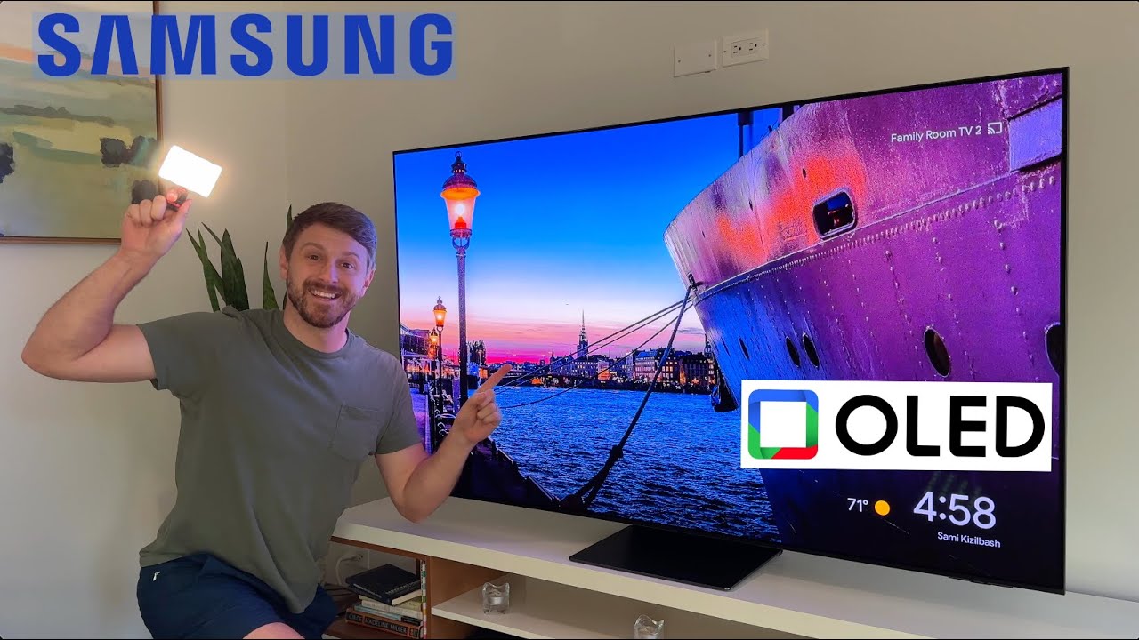 Распаковка Samsung OLED S95D: OLED-телевизор без бликов!