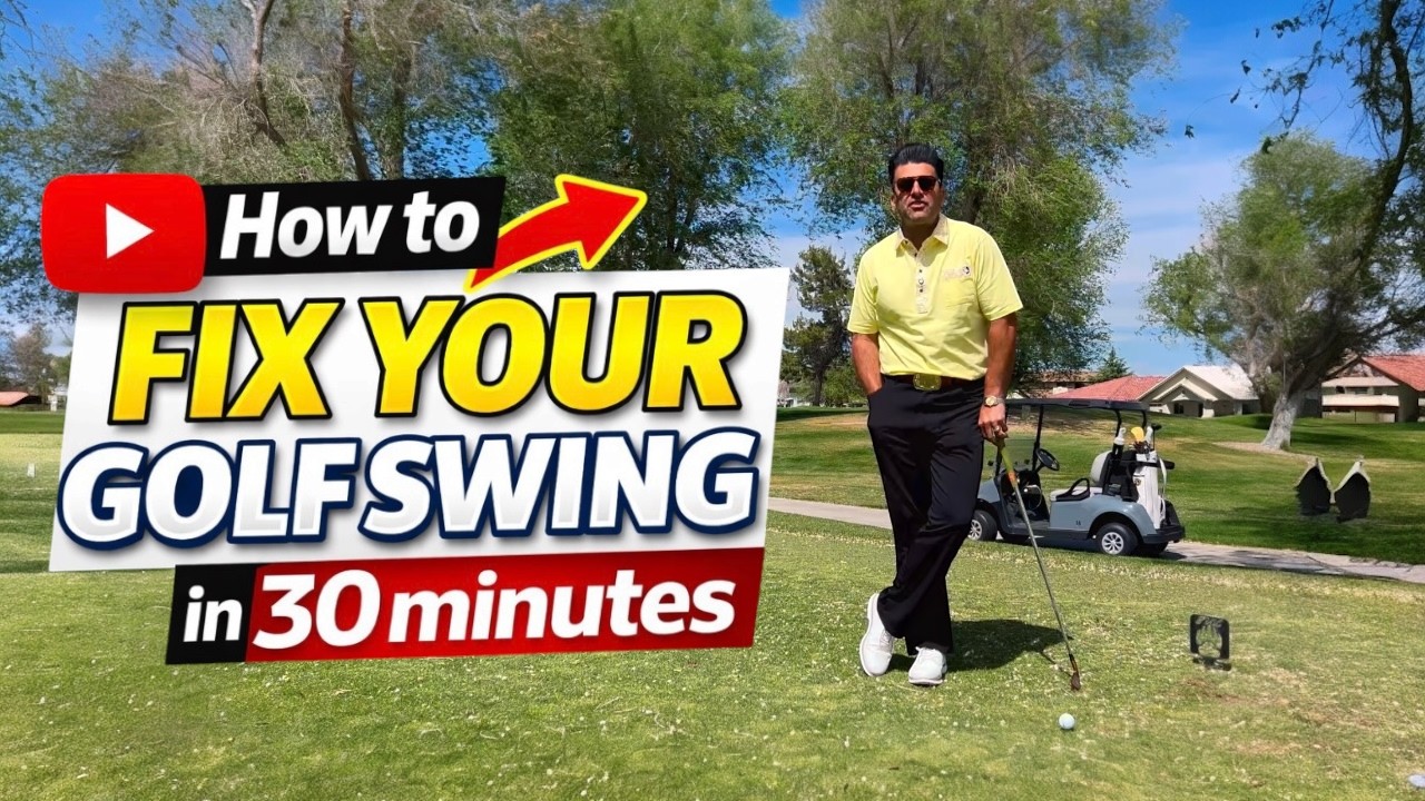 Как исправить свой удар в гольфе за 30 минут (или меньше)