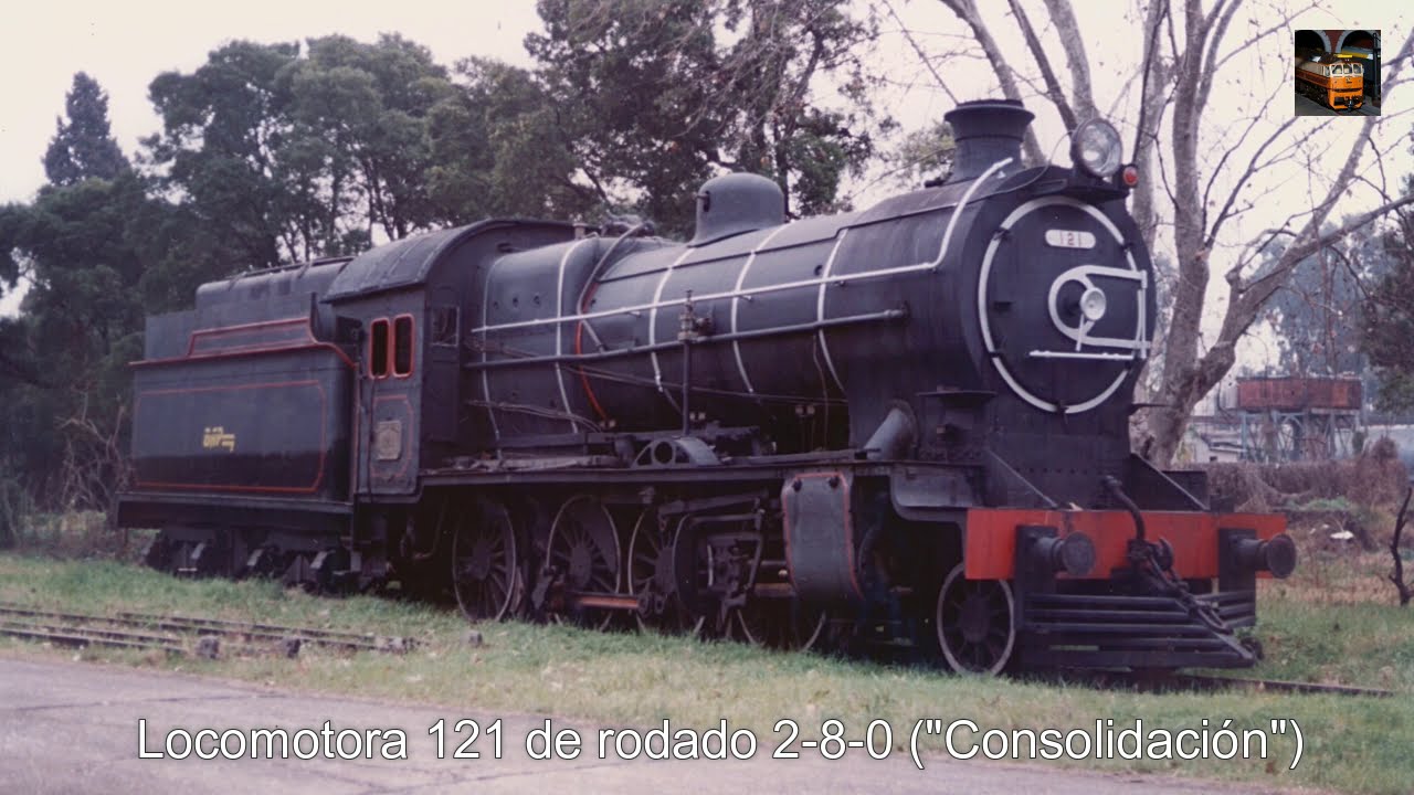 Locomotora a vapor 121, Alco RSD16 y RSD35 del BAP en la playa de Alianza (Santos Lugares)