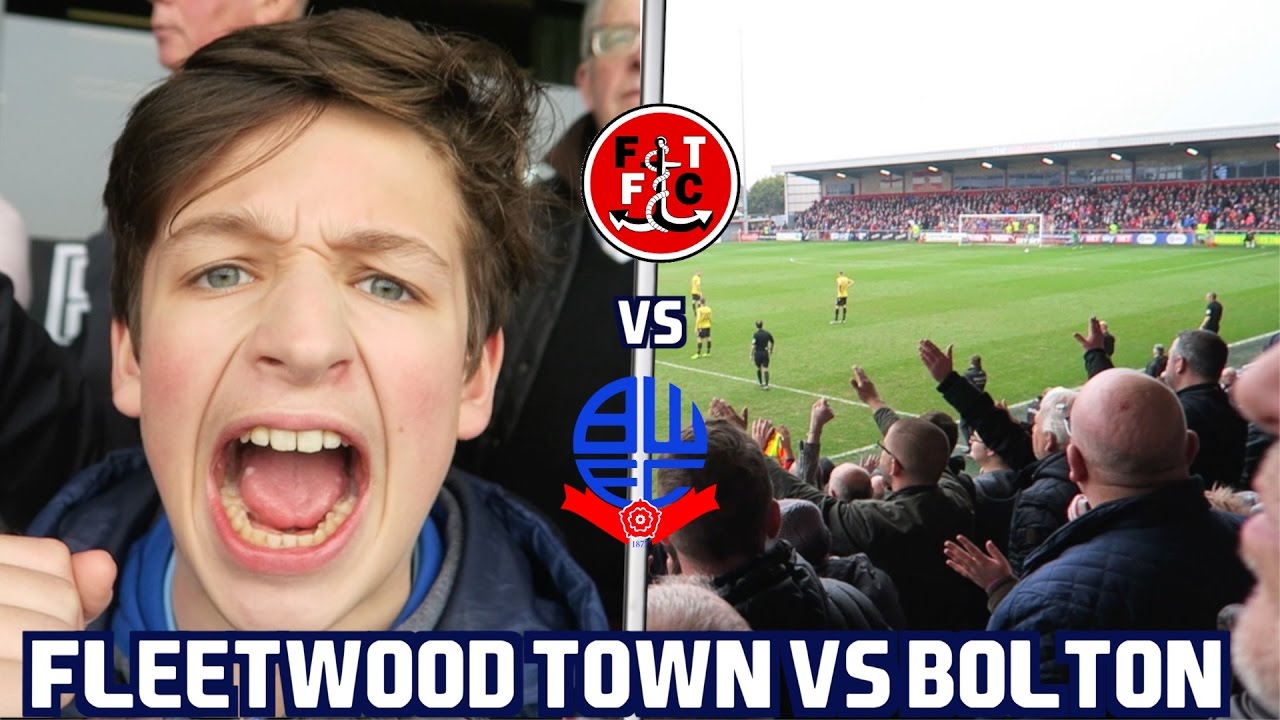 FLEETWOOD TOWN vs BOLTON VLOG! *6 GOAL THRILLER* AWAY DAY! 🔥