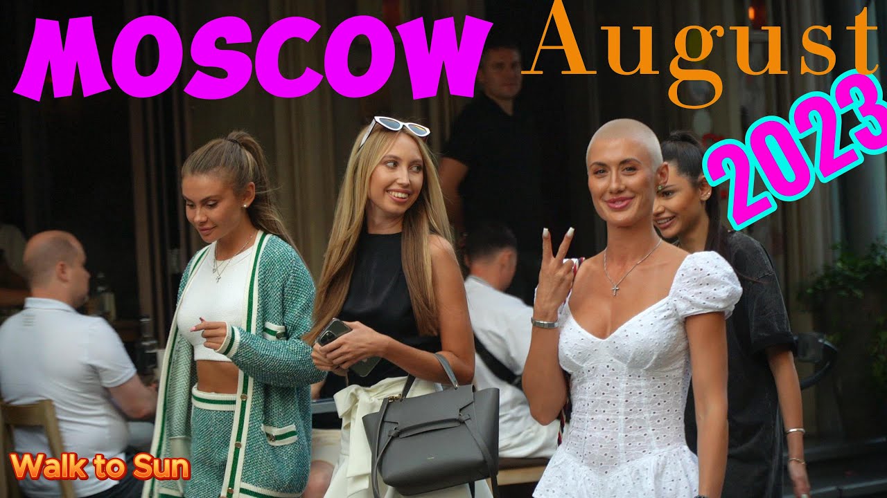 💖Moscow August 2023. 💎Beautiful stylish people and 💲luxury cars on the streets of Moscow.