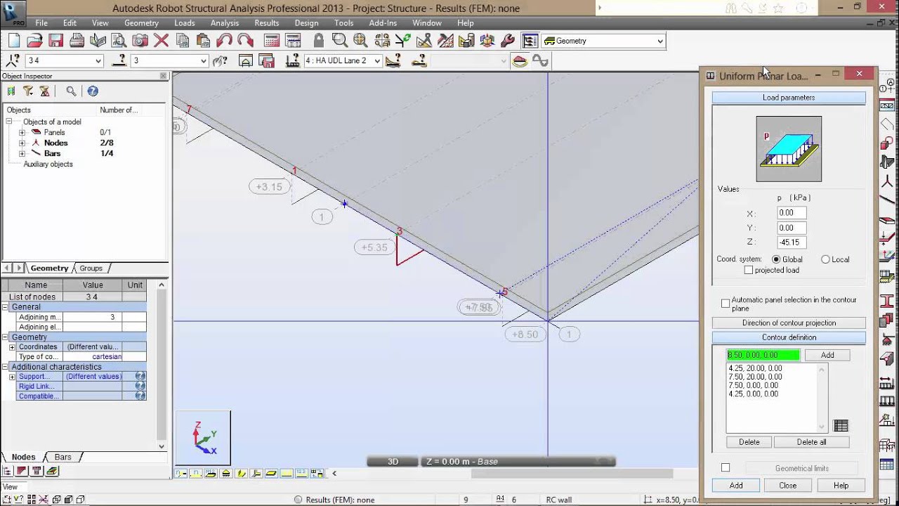 Simple Bridge design in autodesk robot PART 1