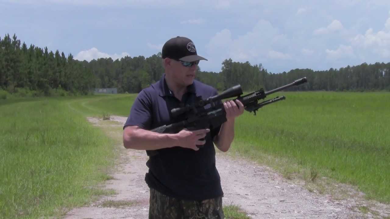 DPMS LR308 at 500 Yards Using Osprey 10-40x56 Scope