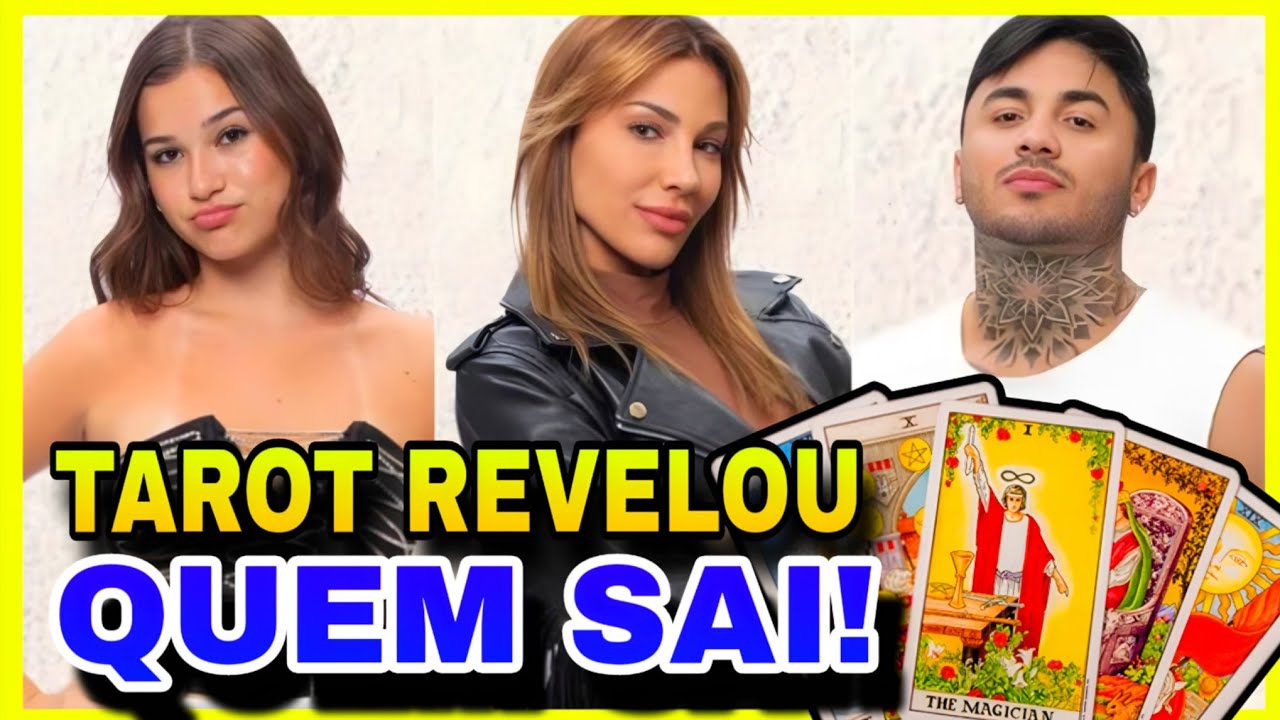🔮TAROT REVELOU QUEM SAI NESTA RO&Ccedil;A FORMADA DUDA, MARIA & WALLAS #afazenda