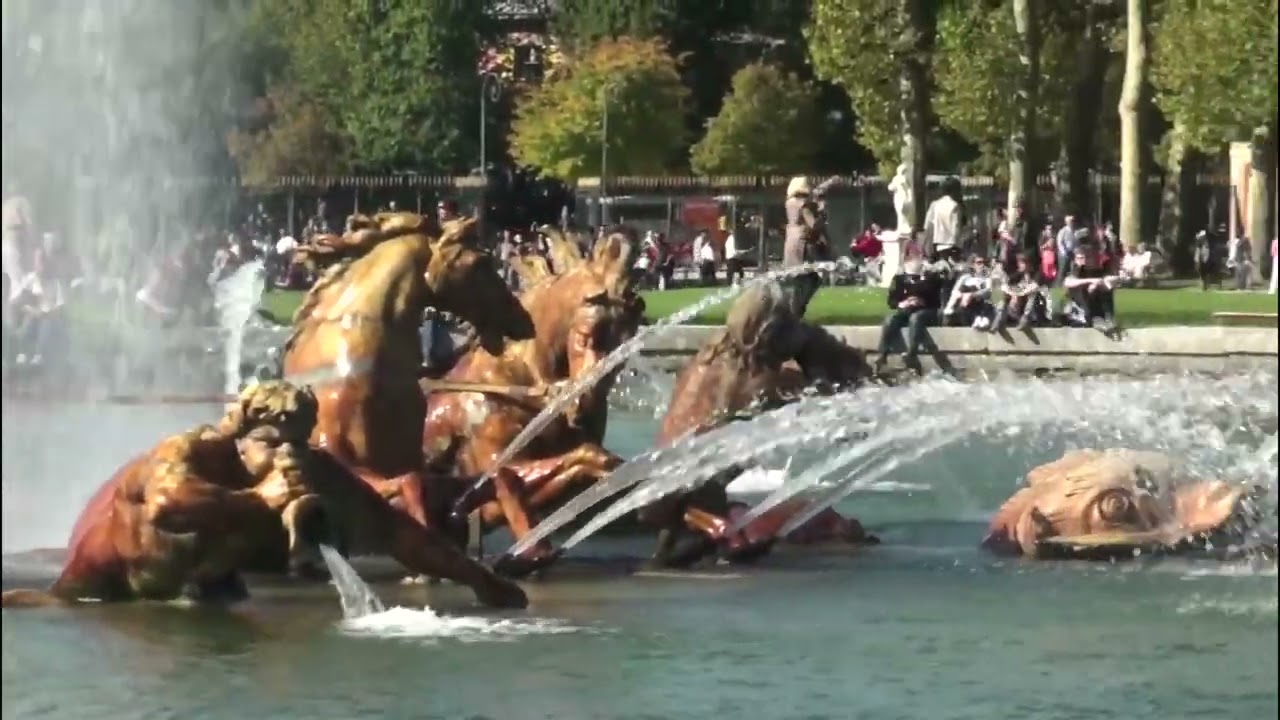 Les grandes eaux du Chateau de Versailles Septembre 2012