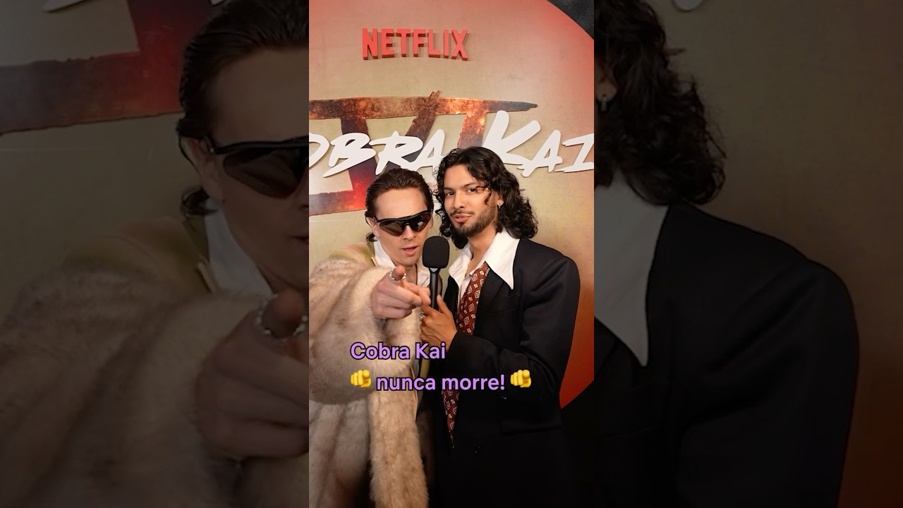 Meu elenco falando em portugu&ecirc;s! #cobrakai