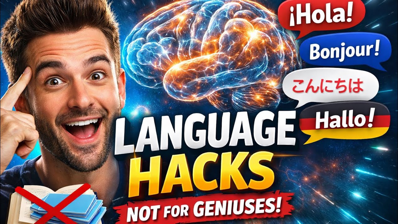 How to Learn Languages Fast (The Polyglot Brain Hack)