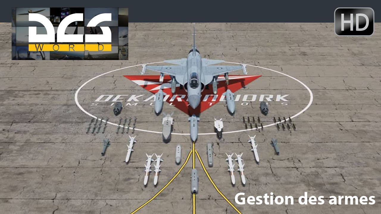 DCS WORLD - JF17 - Gestion de l'armement