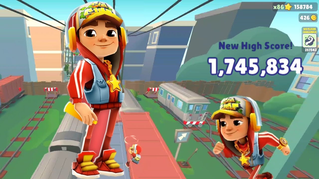 SUBWAY SURFERS PLANT INVASION 2024 : GAMEPLAY TILL GET CAUGHT! NEW HIGH SCORE!