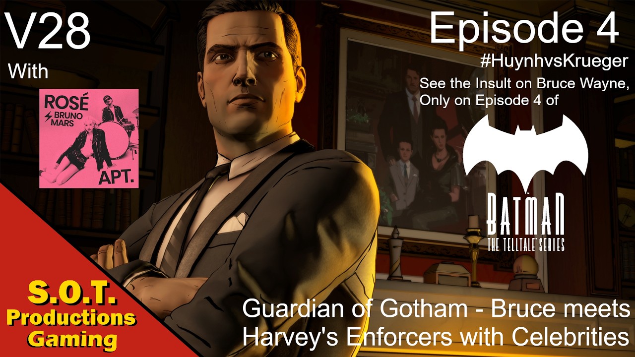 Batman - The Telltale Series (V28) - Episode 4 - Guardian of Gotham - Bruce pays Enforcer with APT.