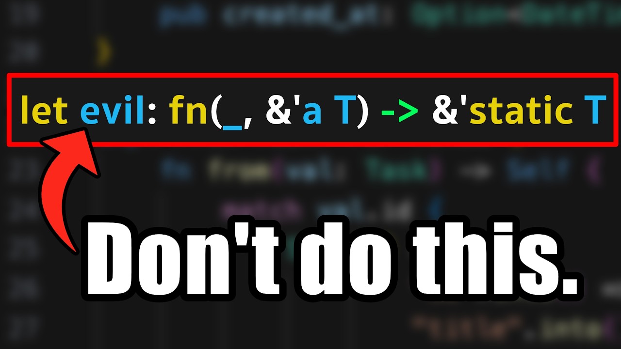Breaking Rust&rsquo;s memory safety with 1 line of code