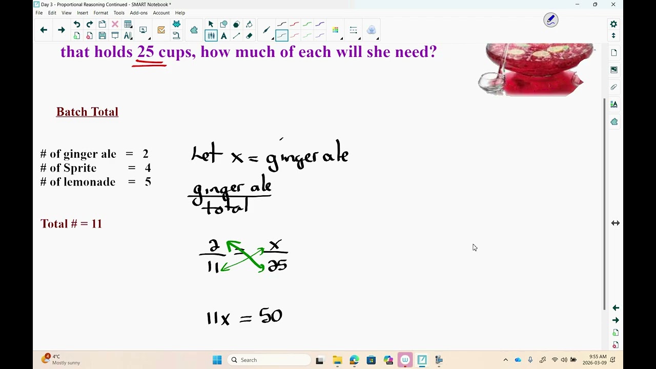 Proportional Reasoning Day 3 Review