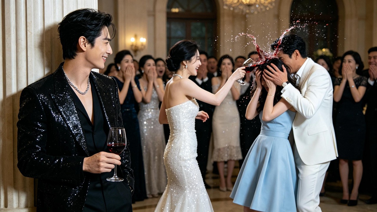 Aloof CEO Never Smiles&mdash;Until A Wild Girl Throws Wine At The Mistress At A Banquet!
