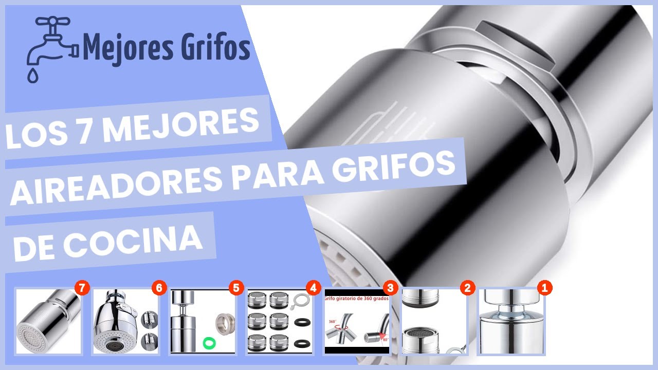 Los 7 mejores aireadores para grifos de cocina