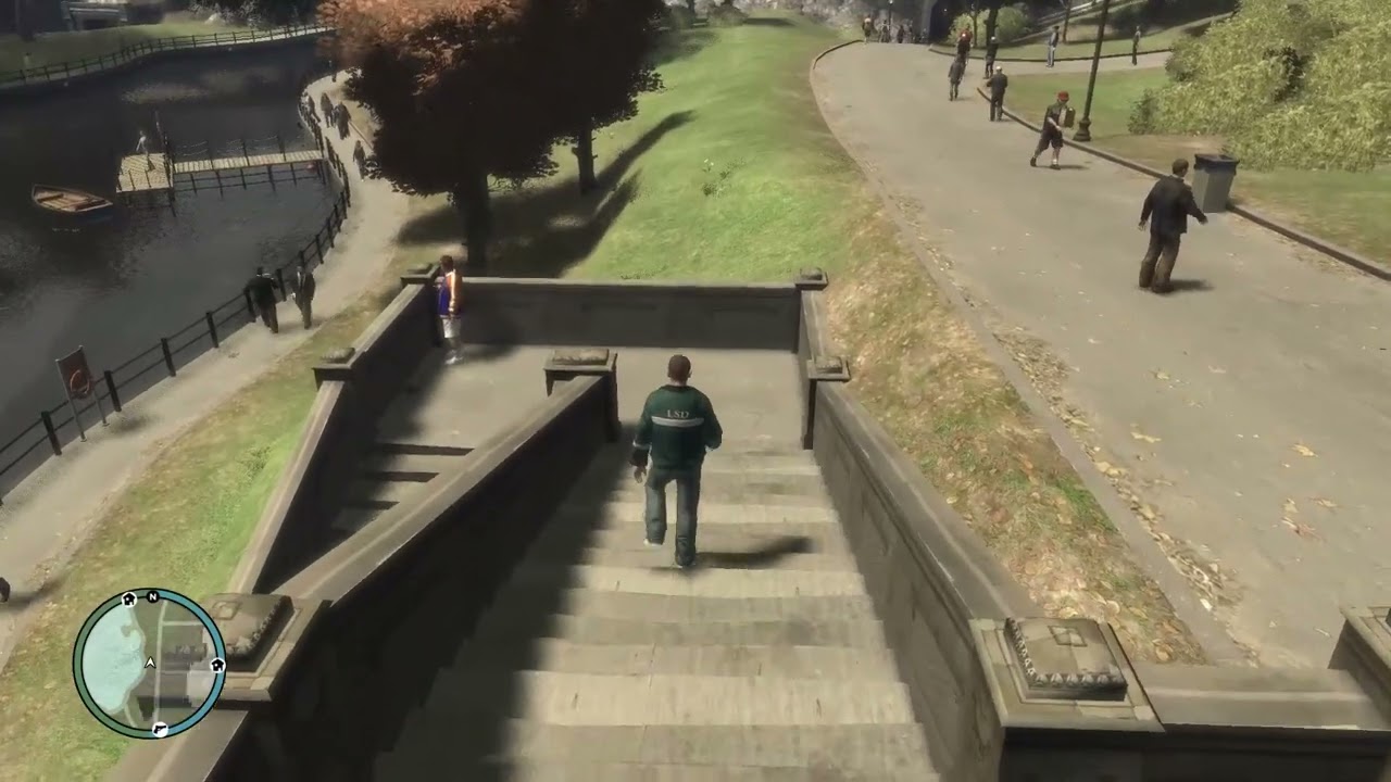 Niko walks around Middle Park