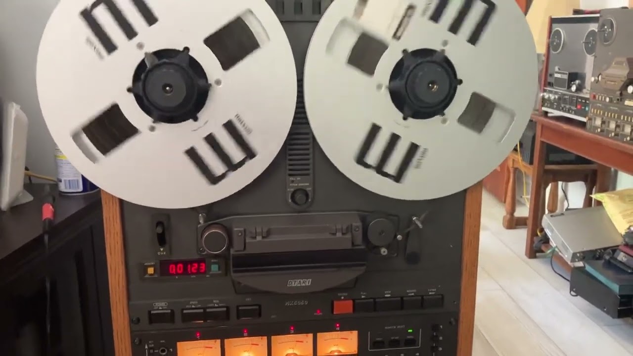 OTARI MX5050 BQII 4 Channel 10.5 inch reel to reel Demo (updated)