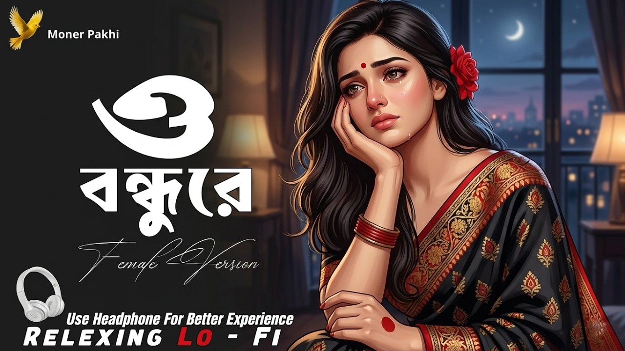 O Bondhu Re (Lo-Fi Version) | ও বন্ধু রে | Female Soulful Version | Official Music Video 2026