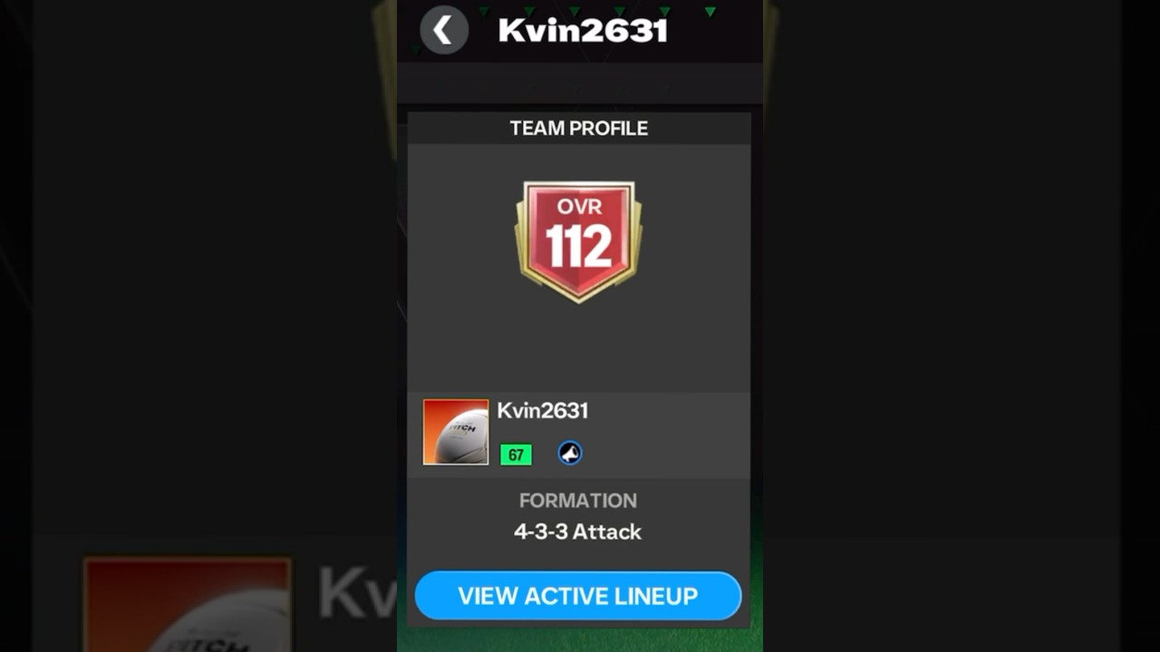 Rating My Subscriber's Team - 39 #football #fcmobile #rkreddy #shorts