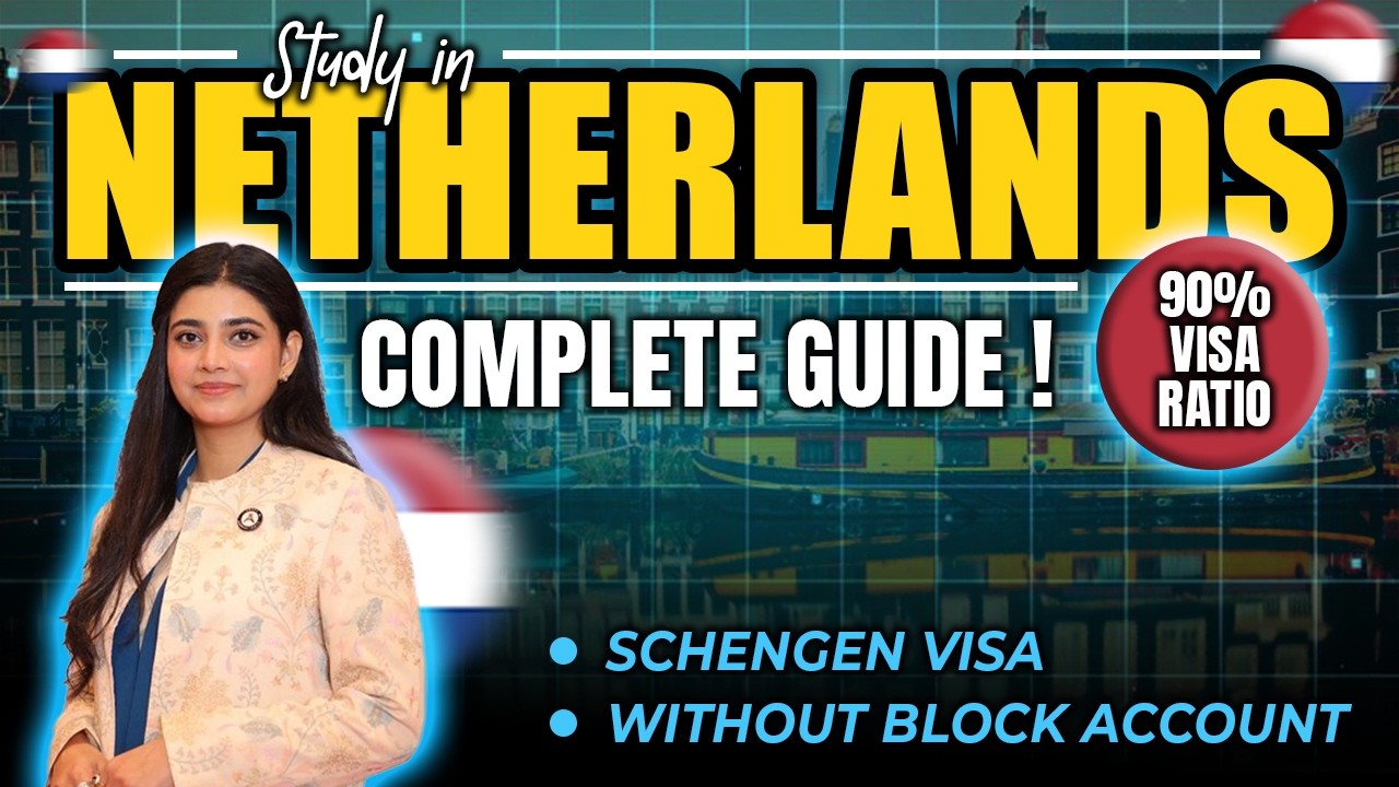 STUDY IN NETHERLANDS 2026 | 90%+ Visa Ratio | Complete Process Guide | Schengen Visa | Europe Visa